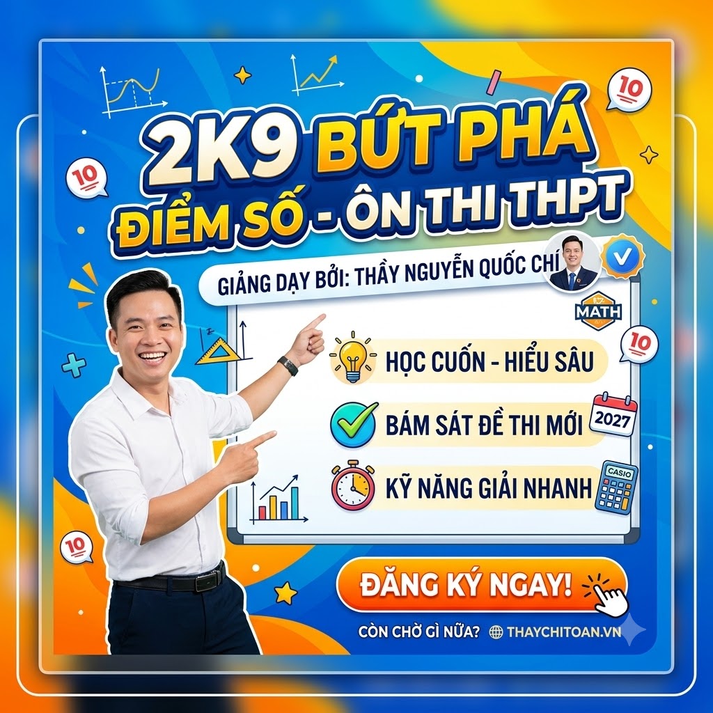 Toán thầy Nguyễn Quốc Chí